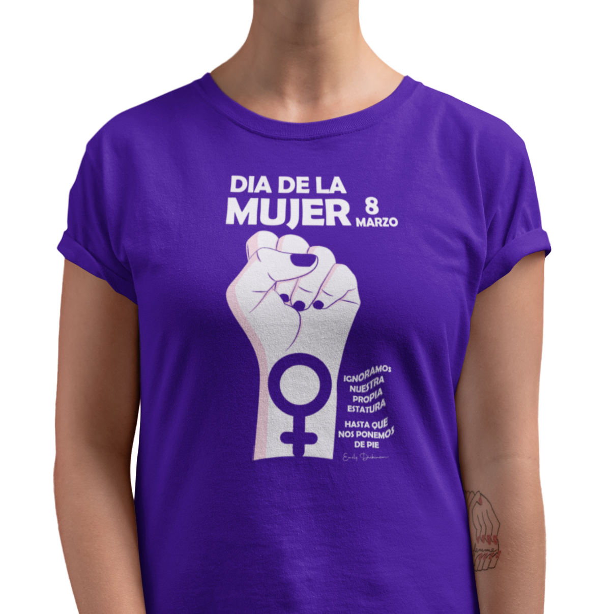 Camiseta Dia de la Mujer 4